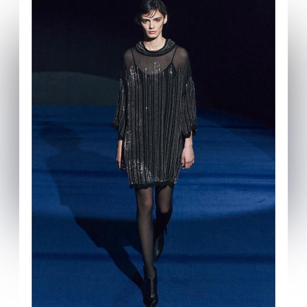 Zara beaded short dress